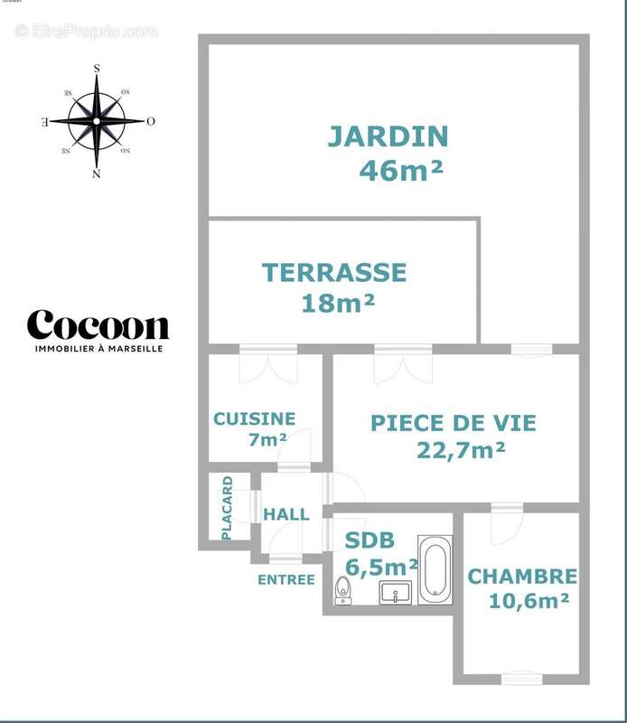 Appartement à MARSEILLE-12E