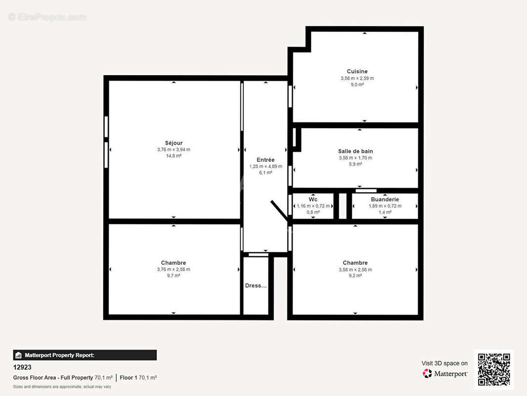 Appartement à PALAISEAU