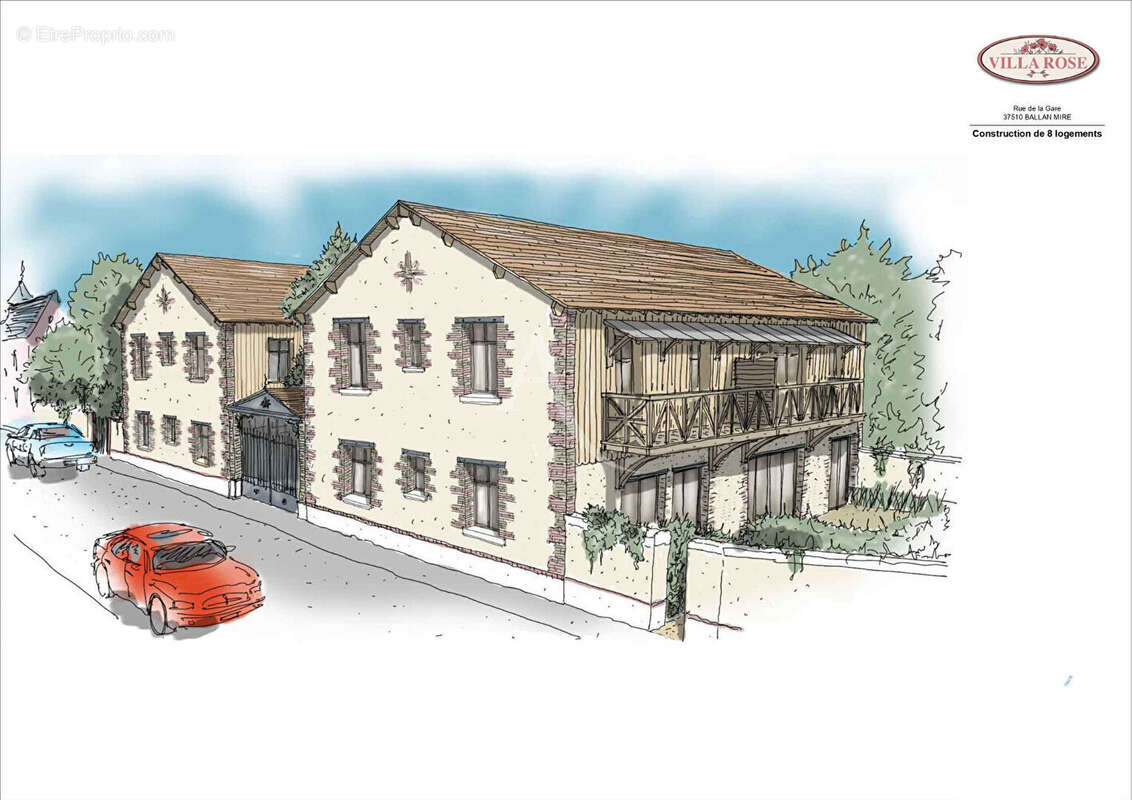 Appartement à BALLAN-MIRE