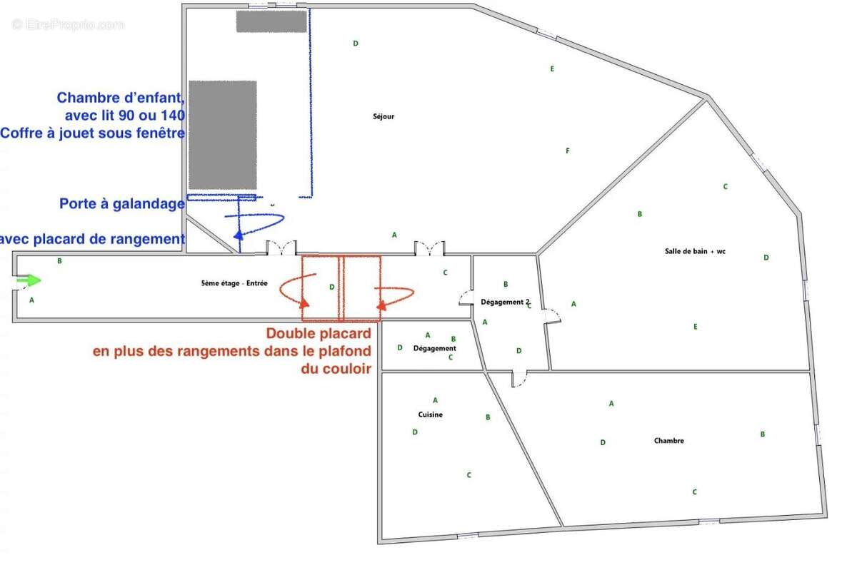Appartement à MONTROUGE