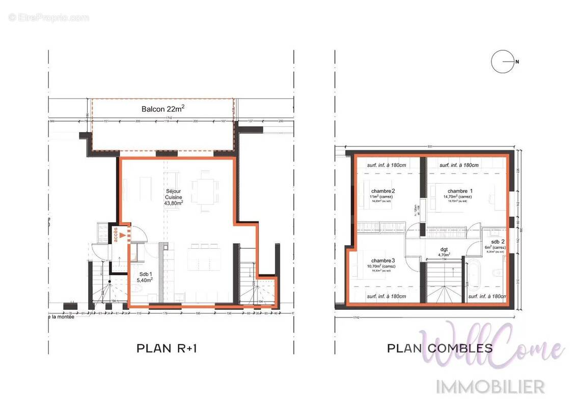 Appartement à GRESY-SUR-AIX