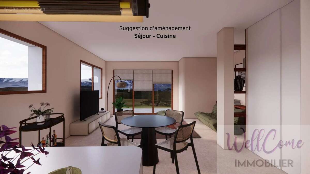 Appartement à GRESY-SUR-AIX