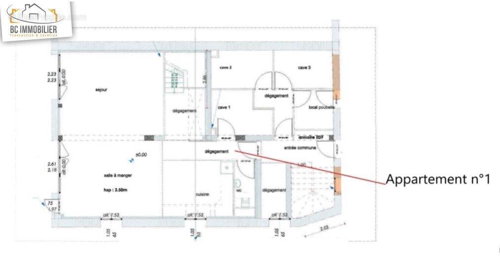 Appartement à PREVESSIN-MOENS