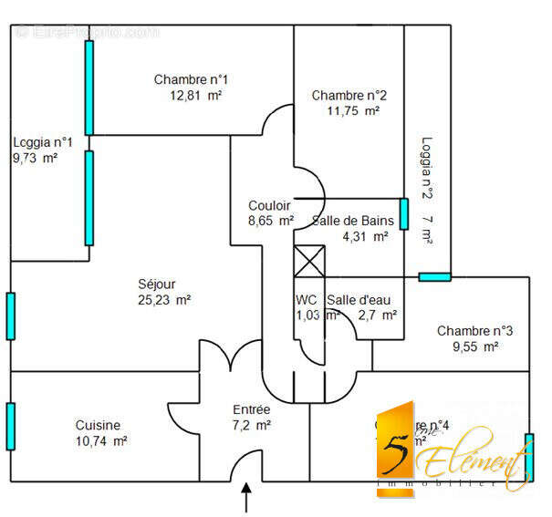 Appartement à CALUIRE-ET-CUIRE