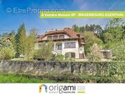 Maison à WANGENBOURG-ENGENTHAL