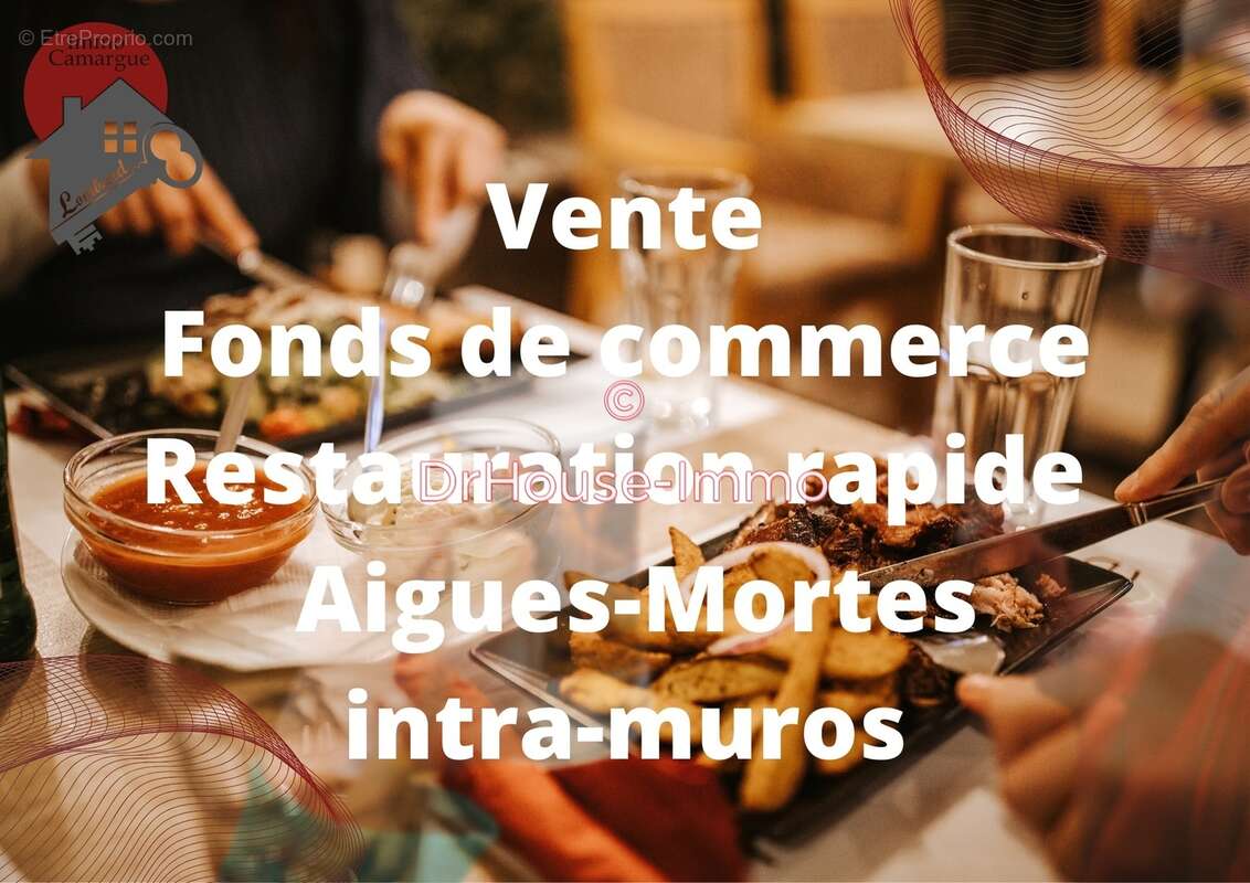 Commerce à AIGUES-MORTES