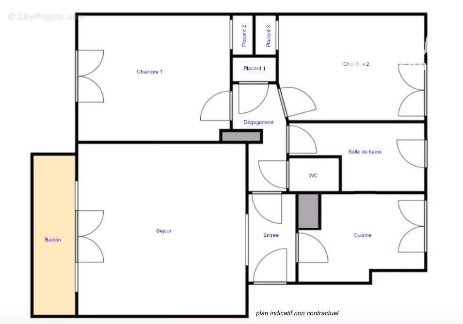 Appartement à CHAVILLE