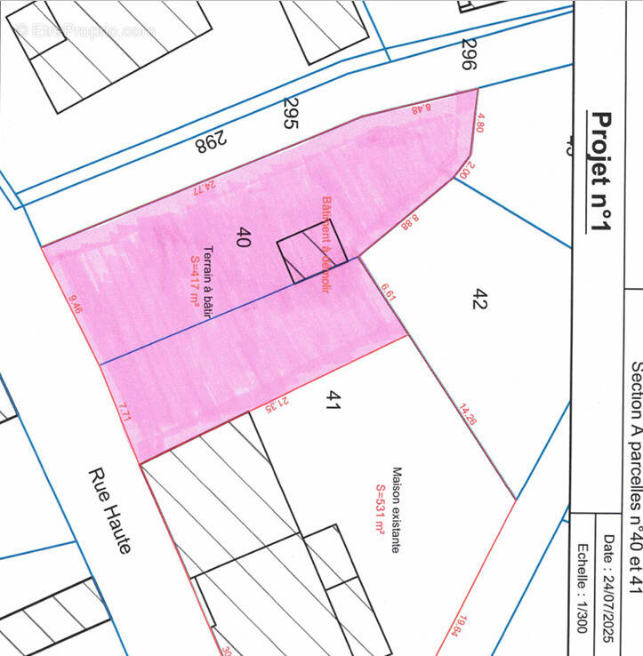 Terrain à DANGOLSHEIM