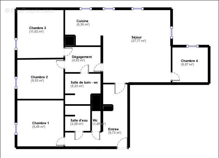 Appartement à MONTREUIL