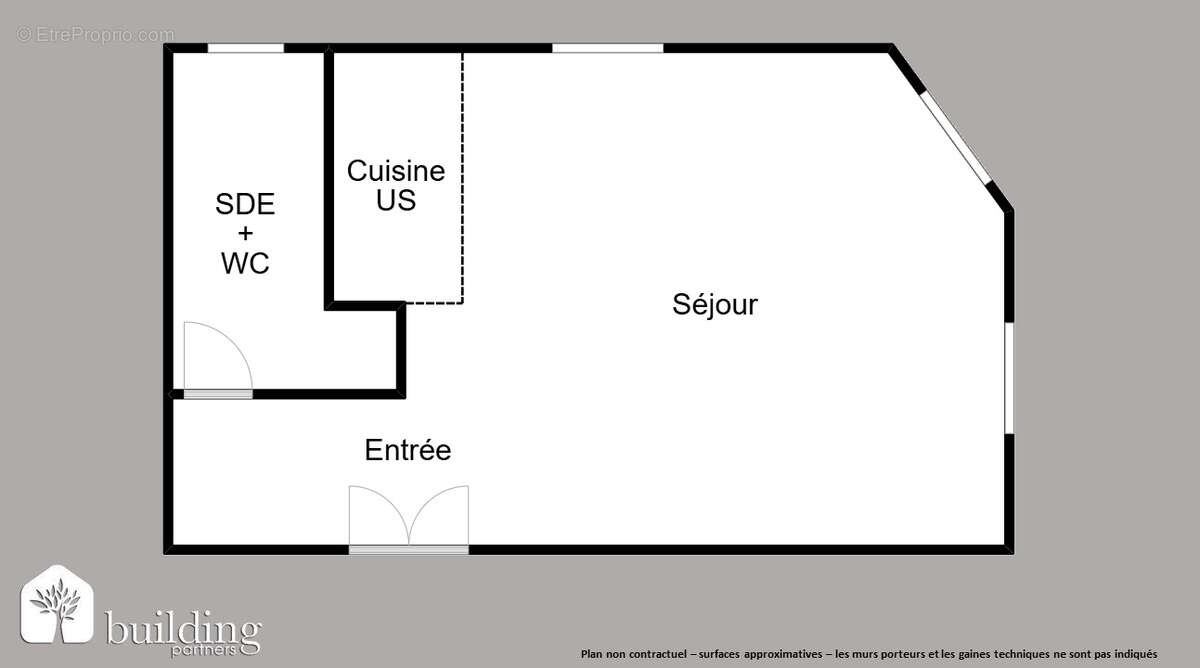 Appartement à LEVALLOIS-PERRET