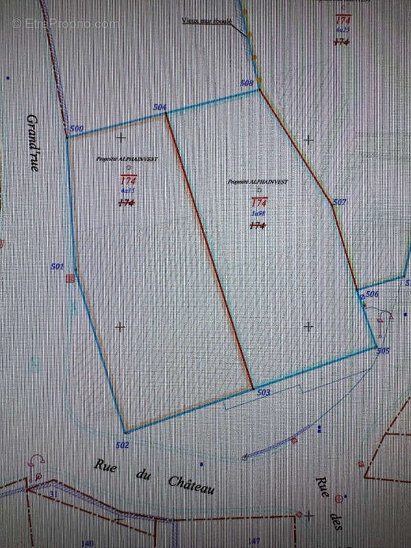 Terrain à MERSCHWEILLER