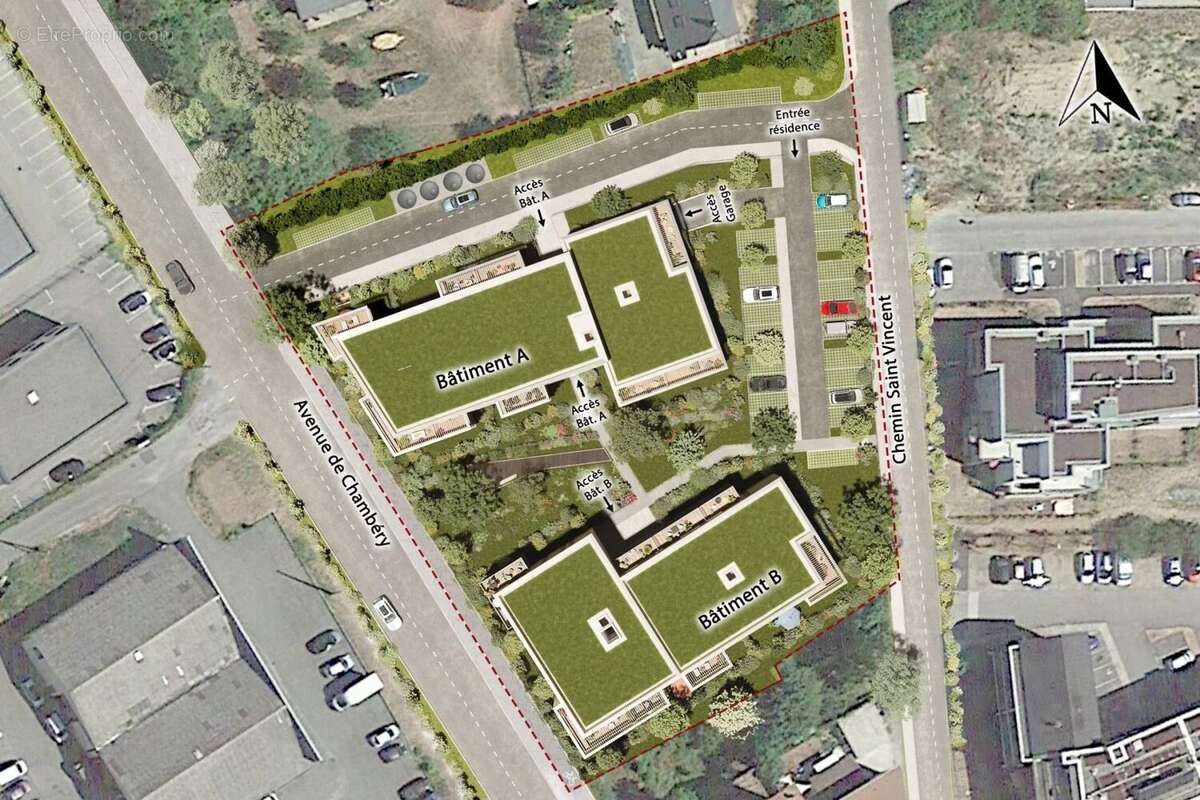 Appartement à CHALLES-LES-EAUX