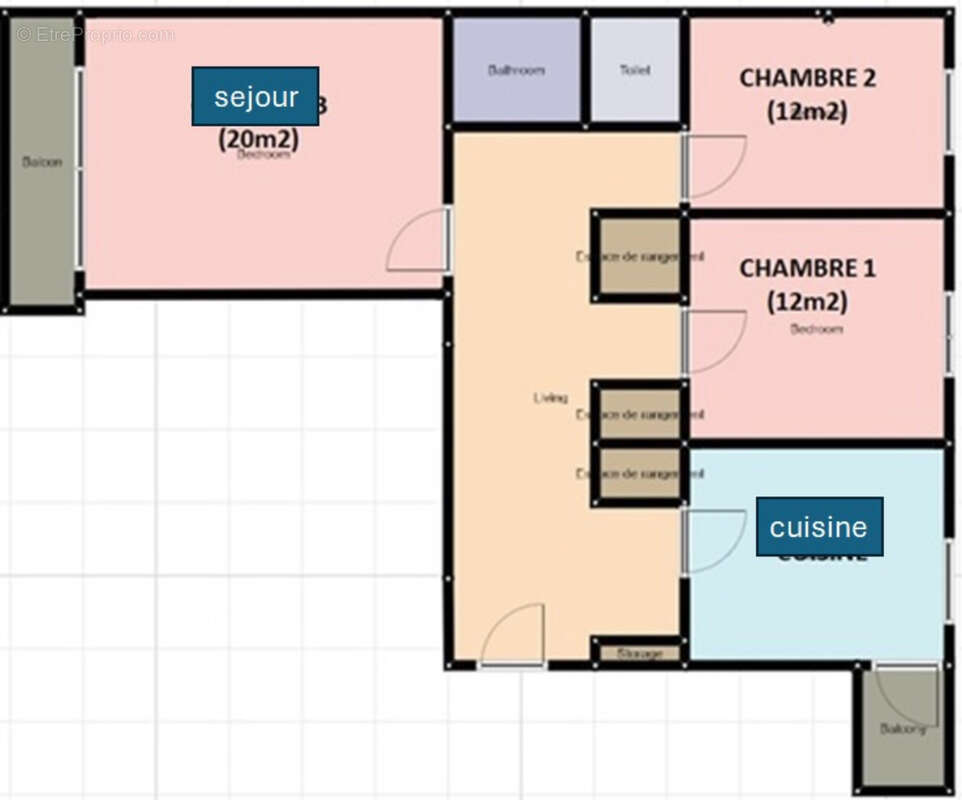 Appartement à LYON-8E