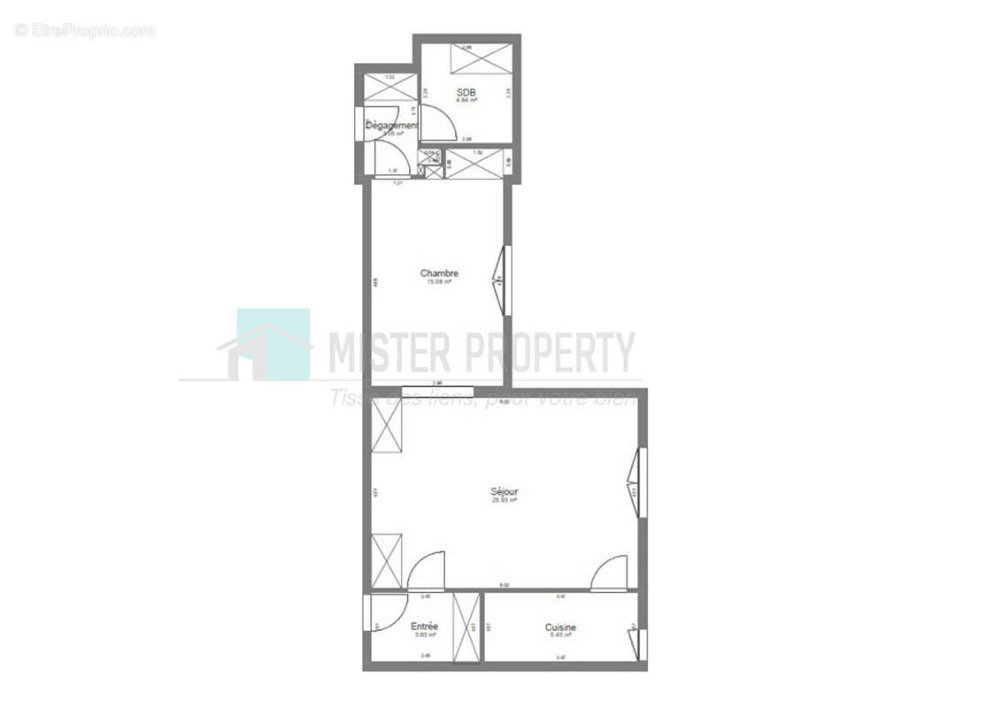 Appartement à PARIS-8E