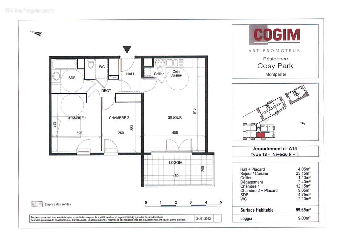 Appartement à MONTPELLIER