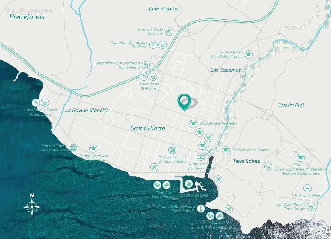 Appartement à SAINT-PIERRE