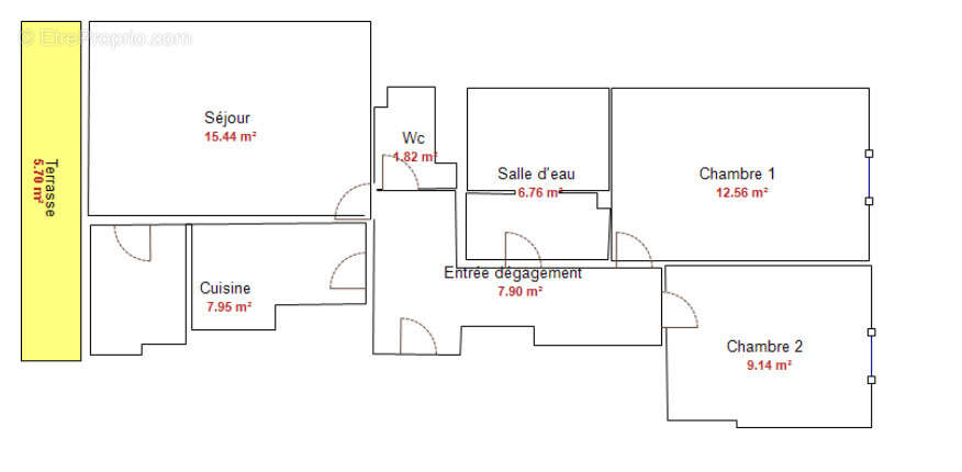 Appartement à TOULOUSE