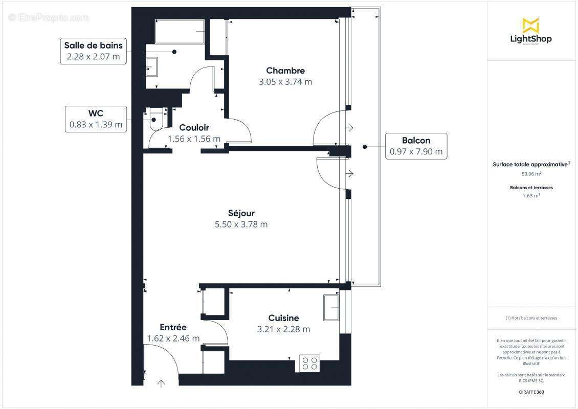 Appartement à PARIS-15E