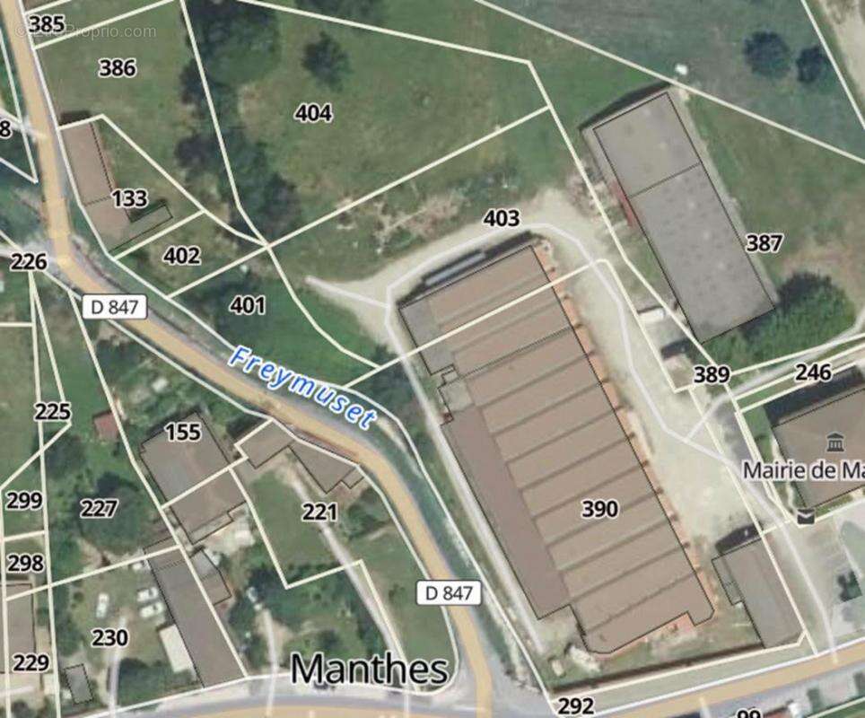 Terrain à MANTHES