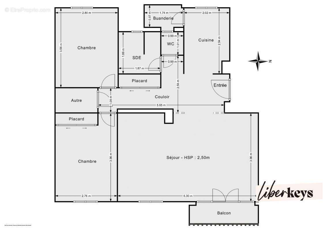 Appartement à SAINT-ROMAIN-EN-GAL
