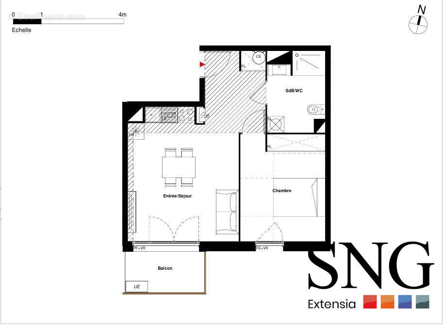 Appartement à LABARTHE-SUR-LEZE