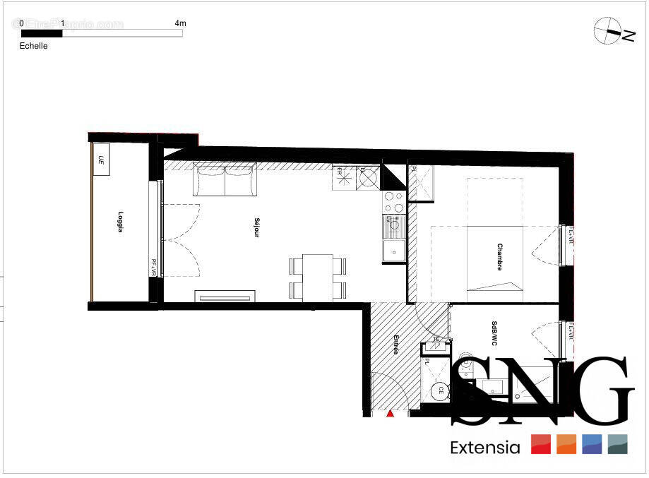 Appartement à LABARTHE-SUR-LEZE
