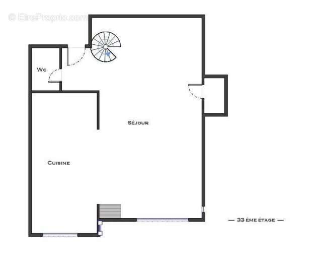 Appartement à PARIS-15E