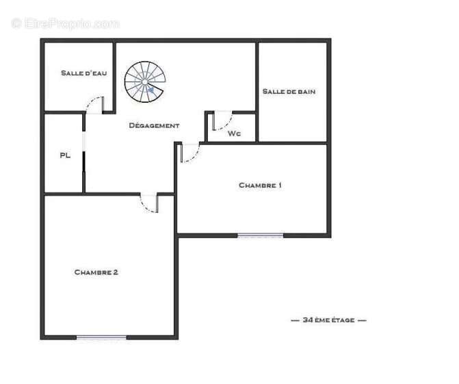 Appartement à PARIS-15E