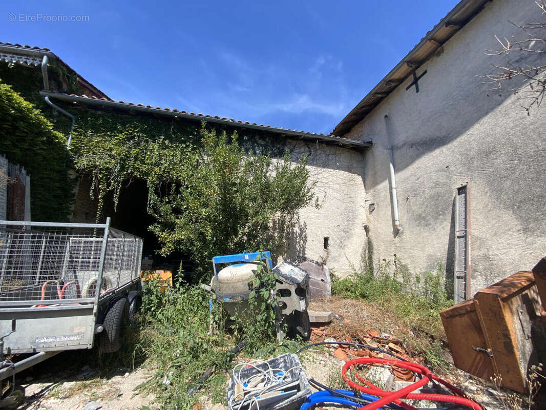 cour - Maison à SALLES-LAVALETTE