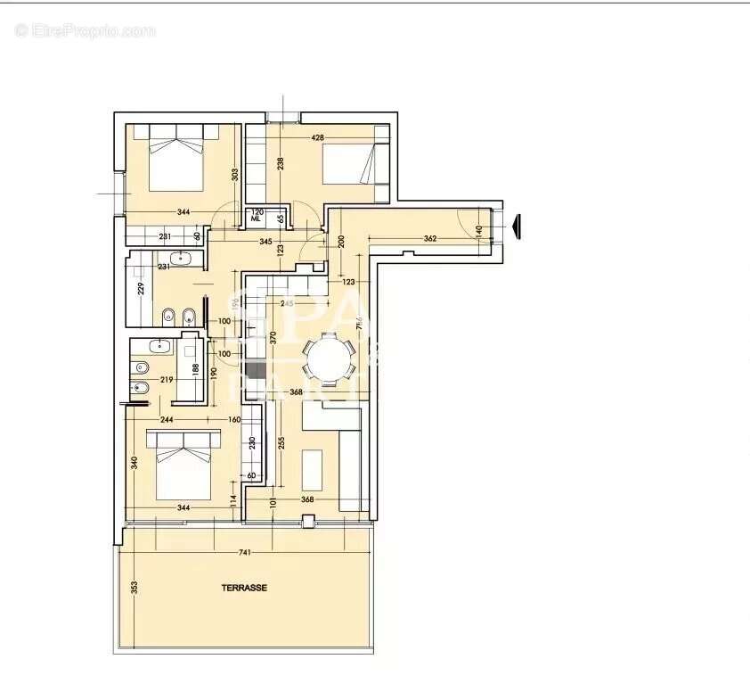 Appartement à CAP-D'AIL