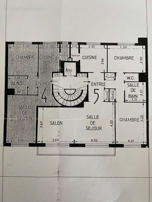 Appartement à BOIS-COLOMBES