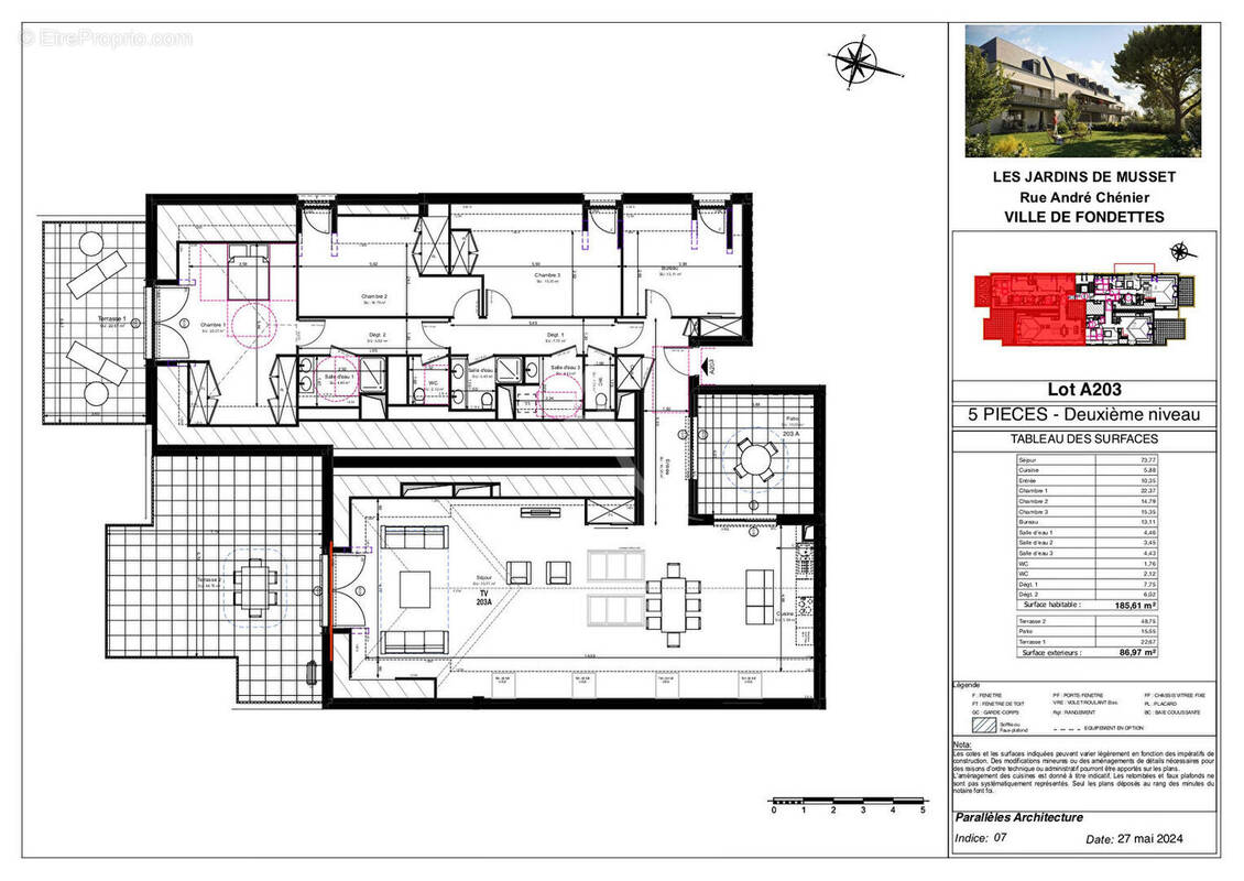 Appartement à FONDETTES