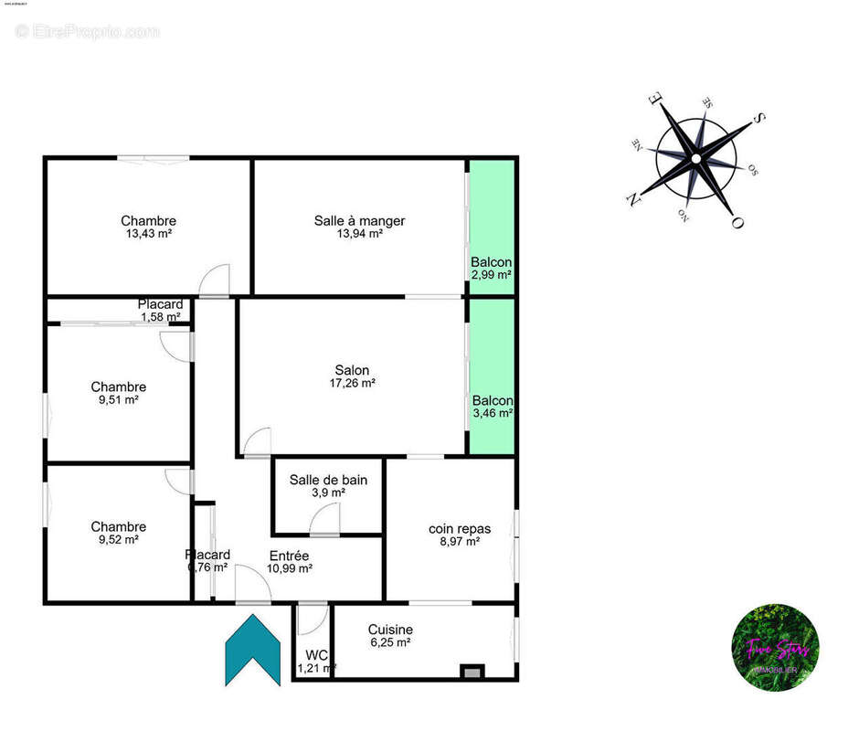 Appartement à VANDOEUVRE-LES-NANCY