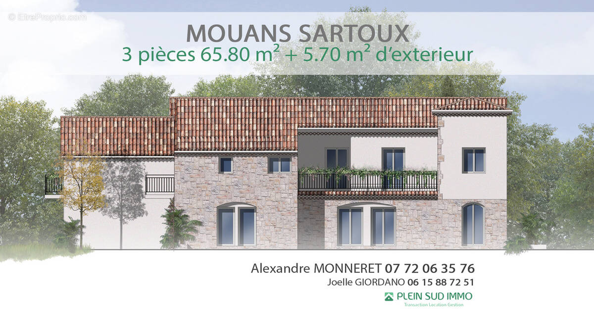 Appartement à MOUANS-SARTOUX