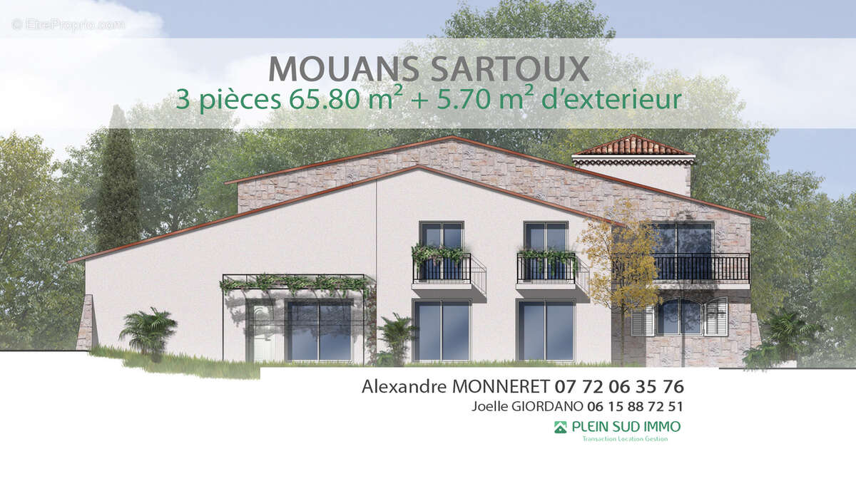 Appartement à MOUANS-SARTOUX