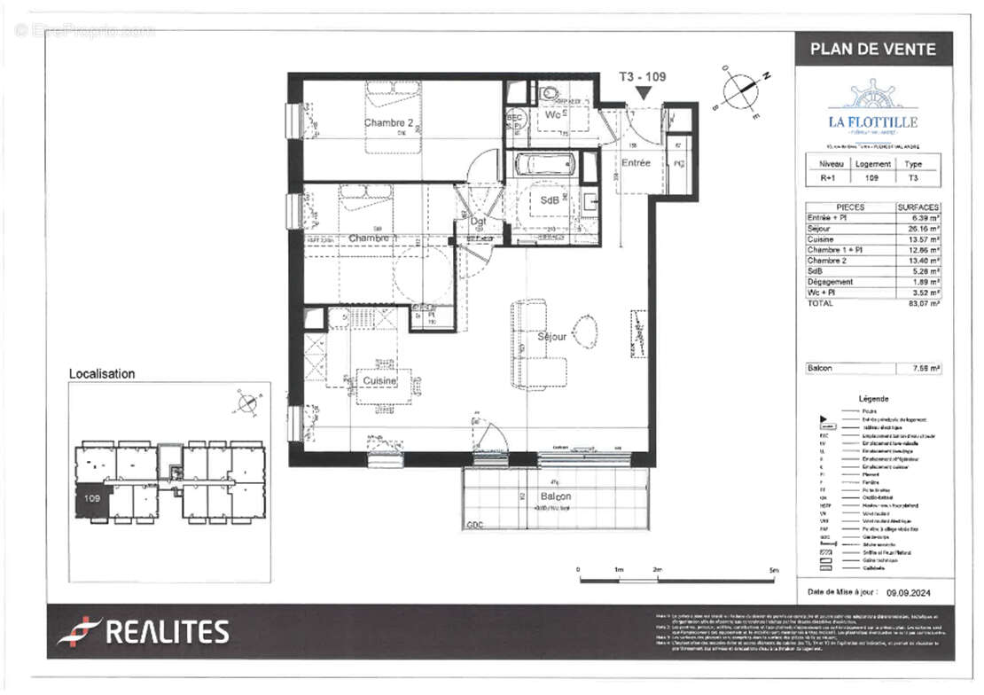 Appartement à PLENEUF-VAL-ANDRE
