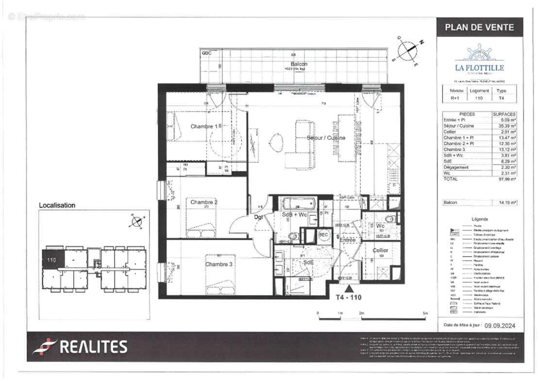 Appartement à PLENEUF-VAL-ANDRE