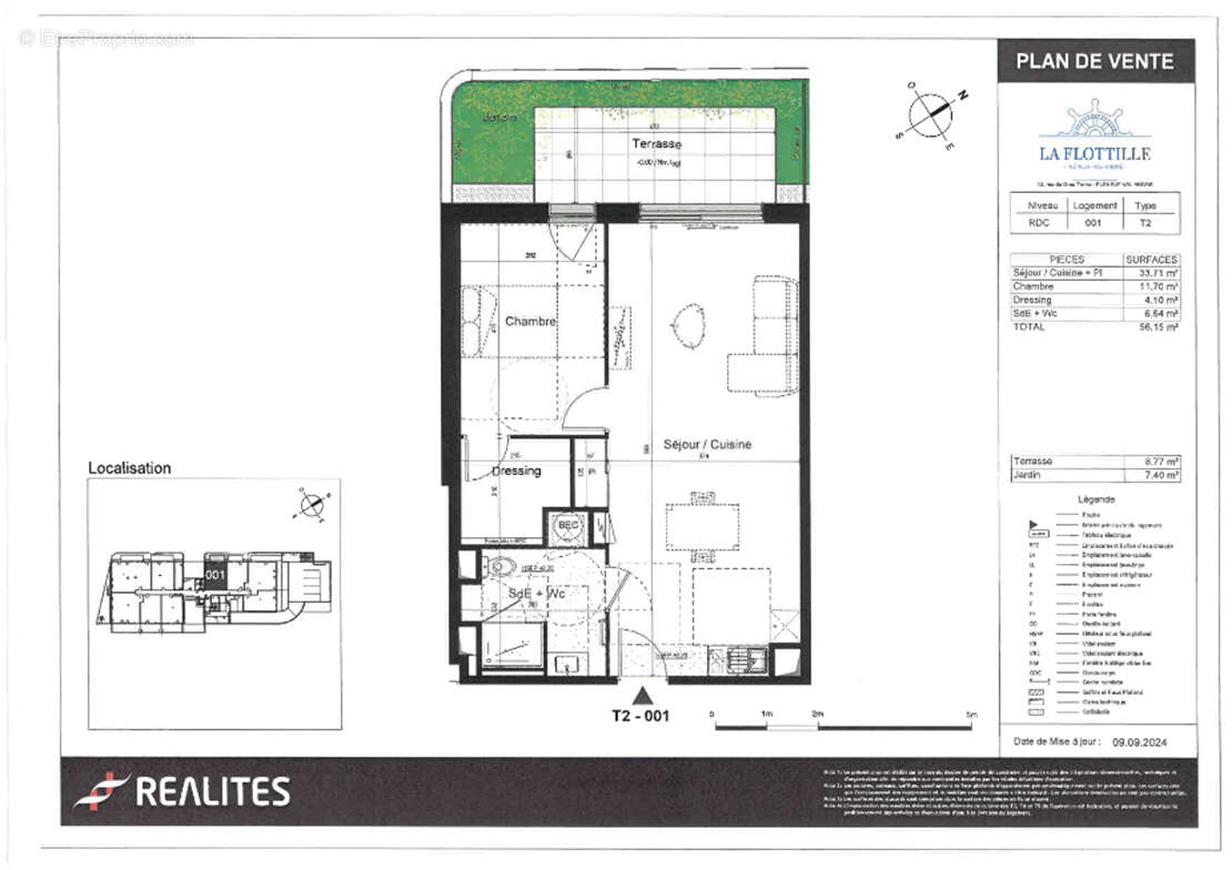 Appartement à PLENEUF-VAL-ANDRE