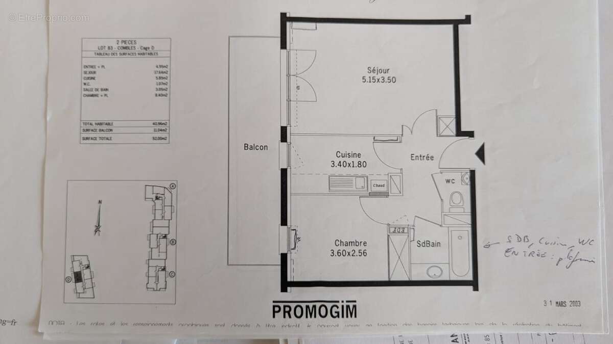 Appartement à TORCY