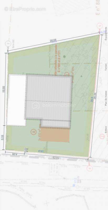 Terrain à CHATILLON-LA-PALUD