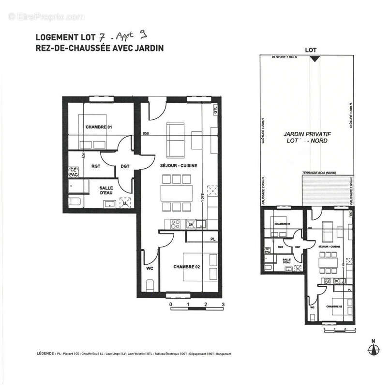 Appartement à VENDAYS-MONTALIVET