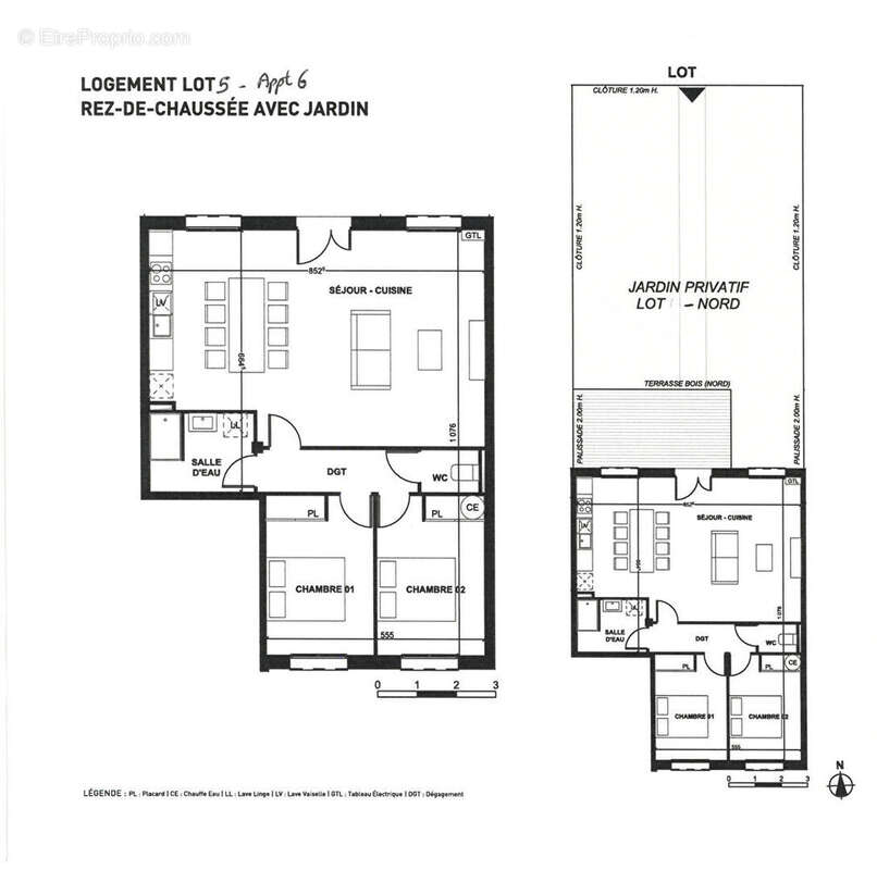 Appartement à VENDAYS-MONTALIVET