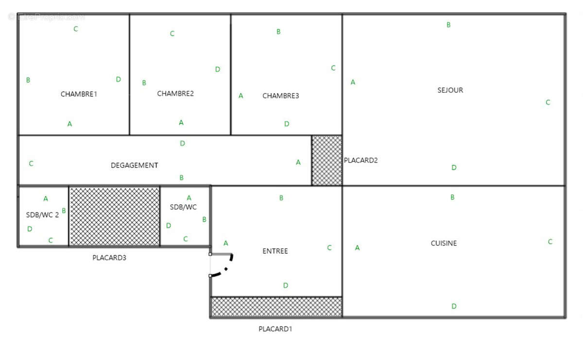Appartement à PARIS-20E