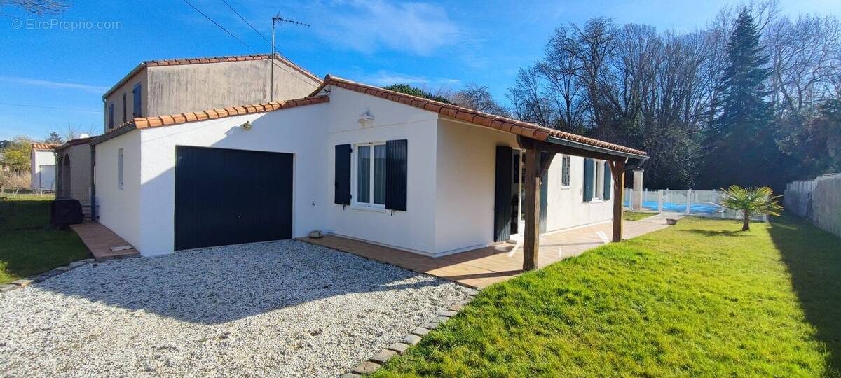 Façade Sud Ouest - Maison à SAINT-PALAIS-SUR-MER