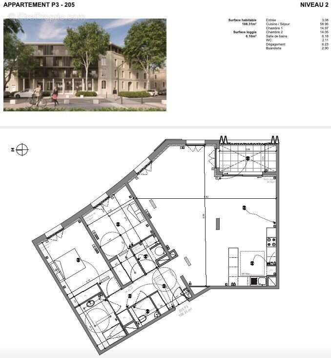 Appartement à NIMES