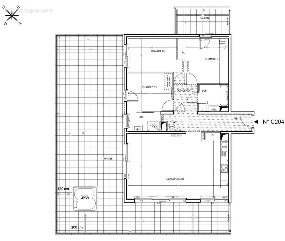 Appartement à LATTES