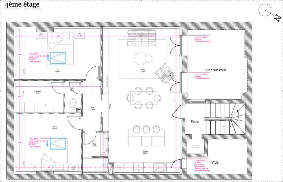 Appartement à BORDEAUX