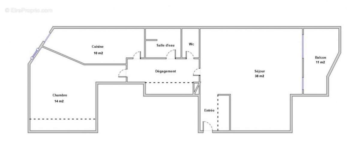 Appartement à CRAPONNE