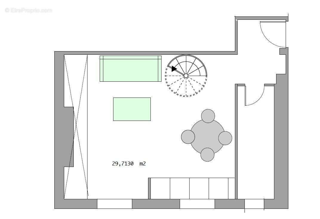 Appartement à PARIS-18E