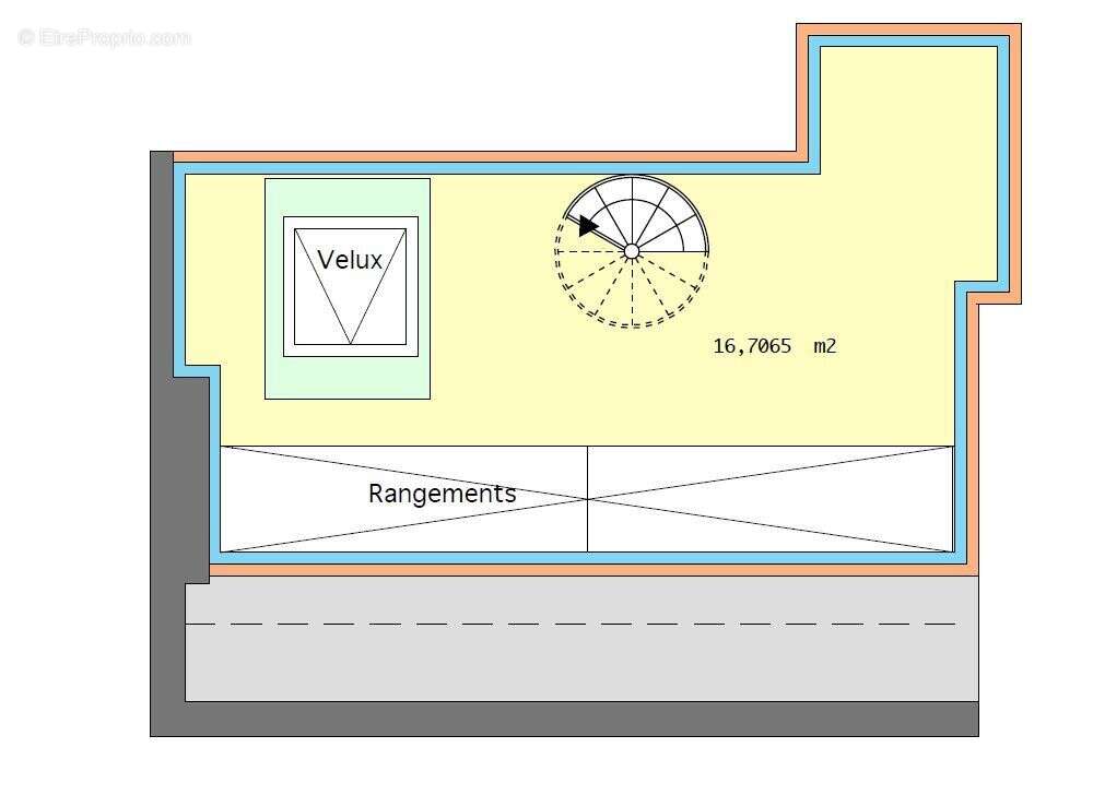 Appartement à PARIS-18E